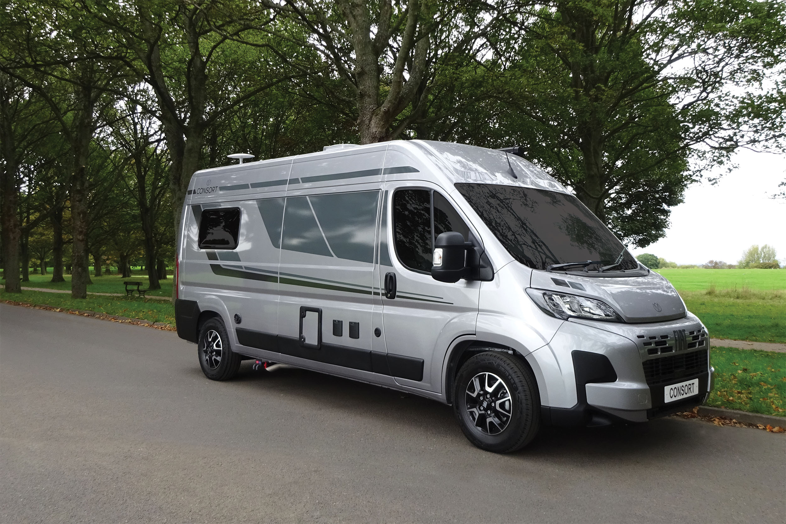 The open road awaits you with a Consort van conversion motorhome.