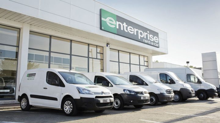 Enterprise car/van hire.