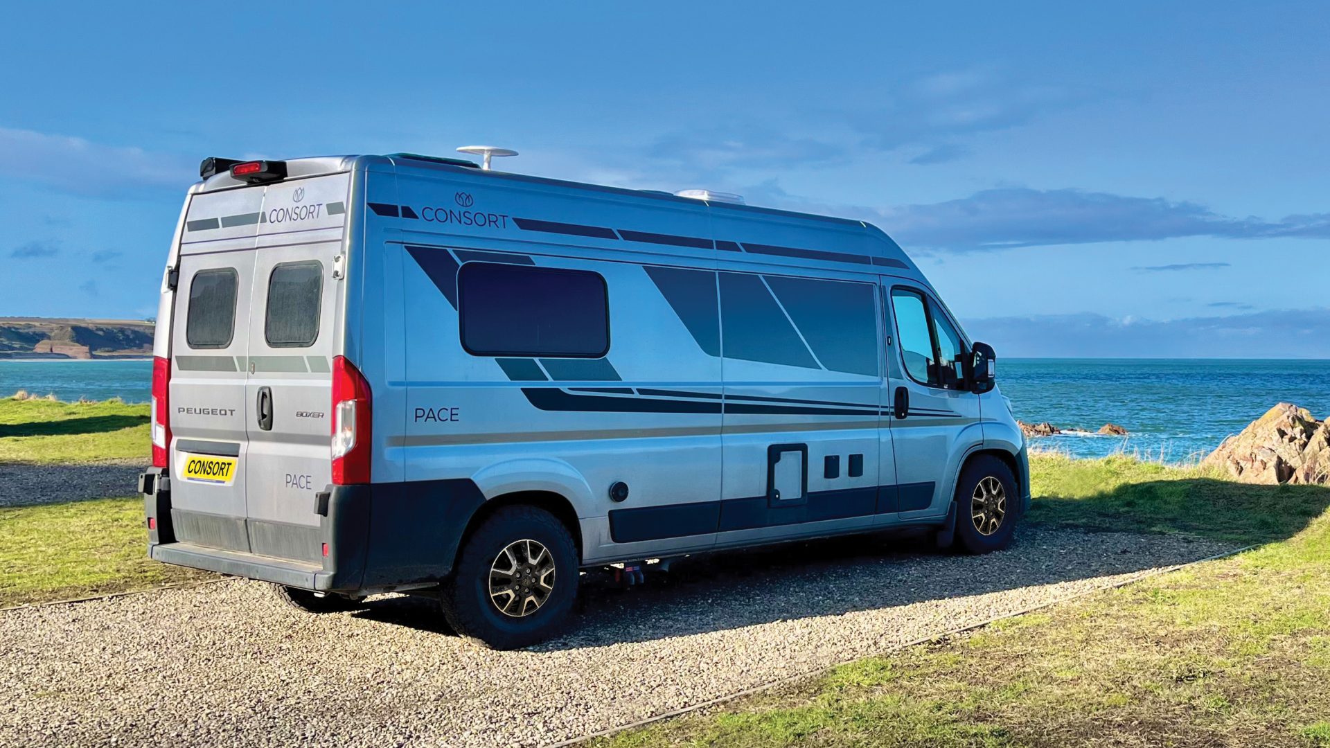 A Consort PACE van conversion motorhome.