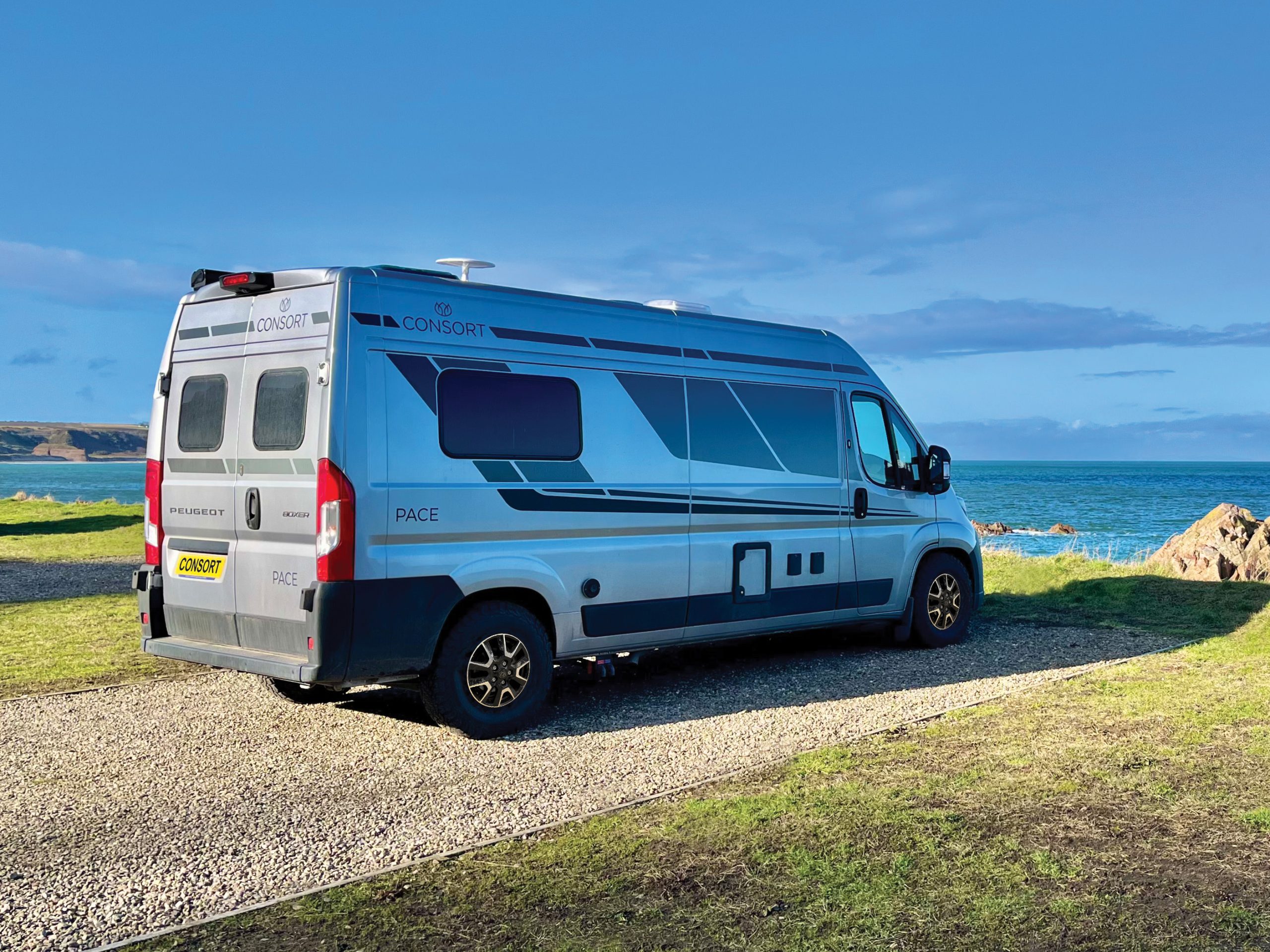 A Consort PACE van conversion motorhome.