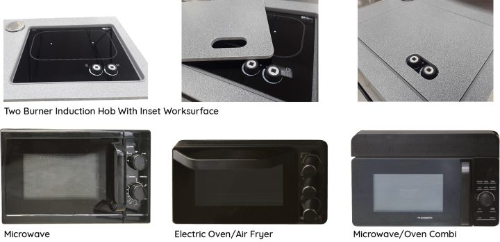 Kitchen options.